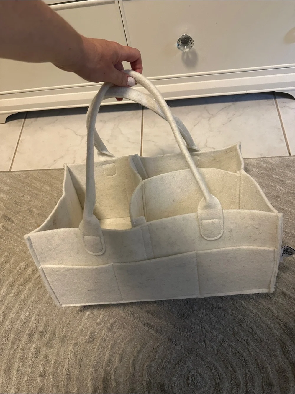 Large Diaper Caddy - Picture 6 of 8